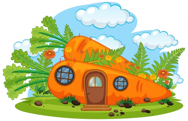  fantasy carrot house