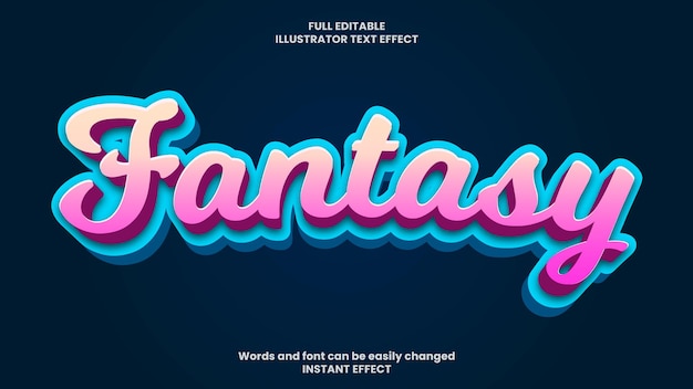 Fantasy Text Effect