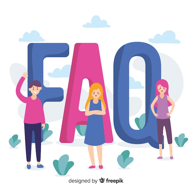 Faq concept