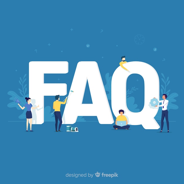 Faq concept