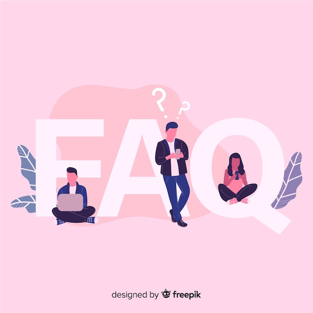 Faq concept