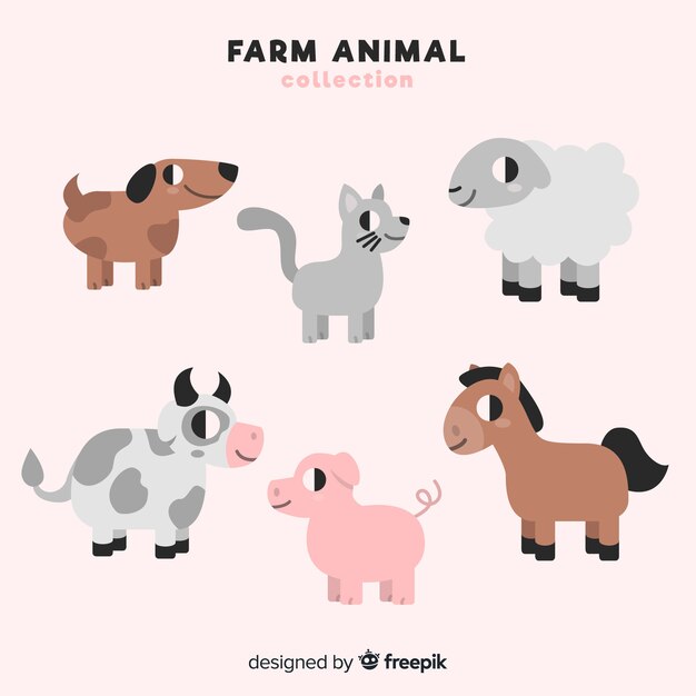 Farm animal collection