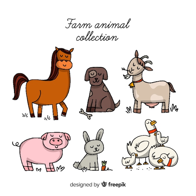 Farm animal collection