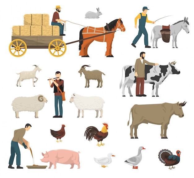 Farm Animals Set