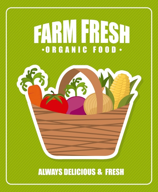 Farm fresh poster