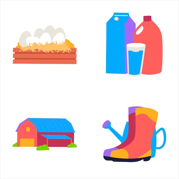 Farming and Gardening Sticker Pack 1