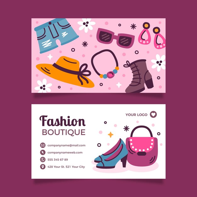 Fashion boutique template design