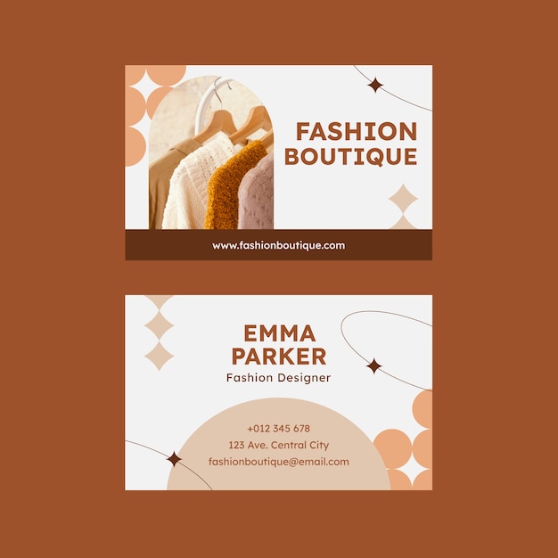 Fashion boutique template design