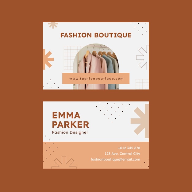 Fashion boutique template design