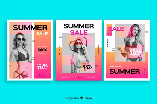 Fashion sale banners