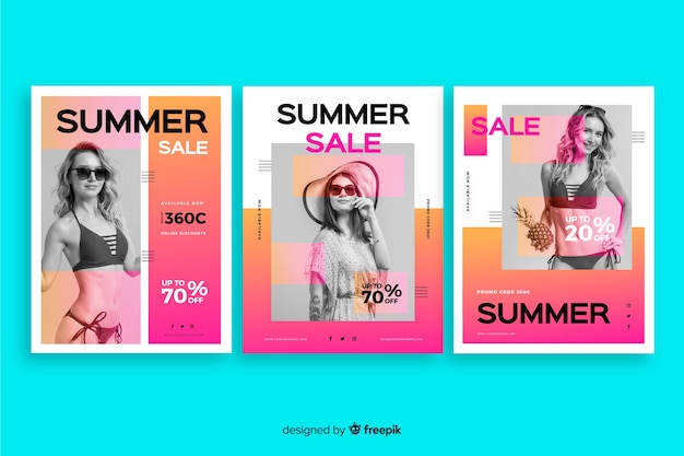 Fashion sale banners