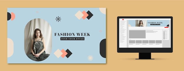 Fashion template design