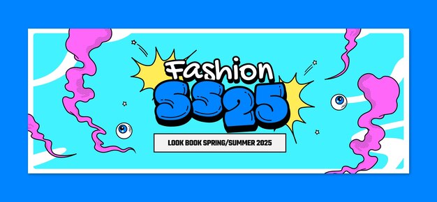 Fashion week  facebook cover template