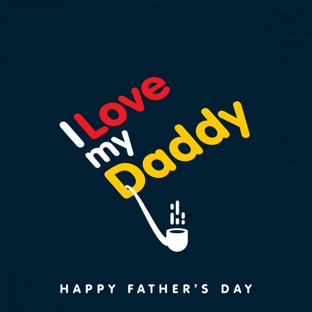 Free Vector father's day background