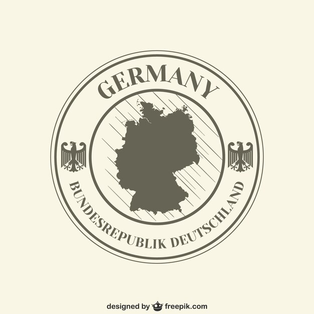 Federal Republic of Germany label