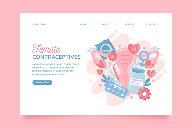 Female contraceptives landing page