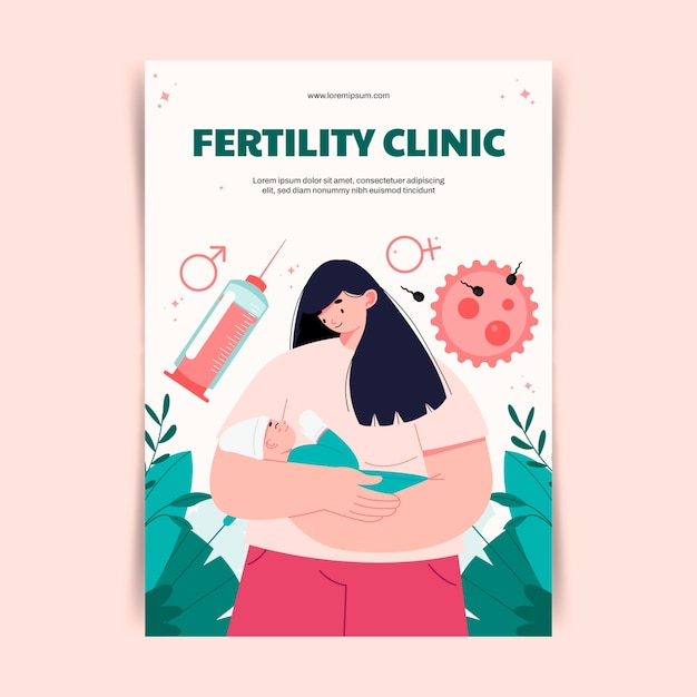 Fertility clinic template design