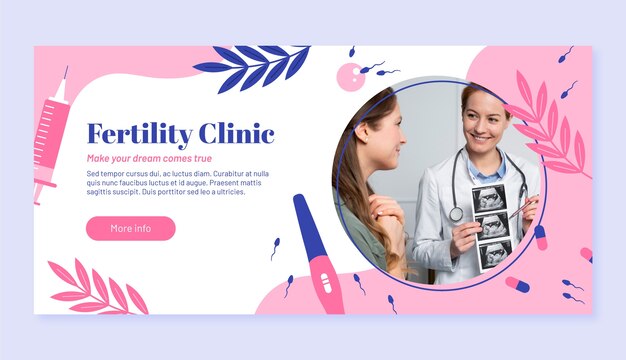 Fertility clinic template design