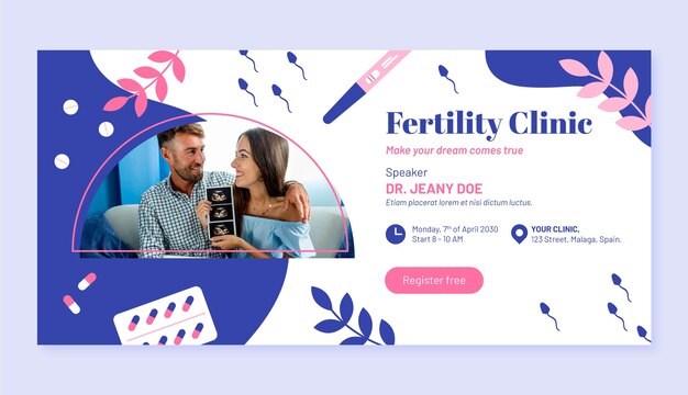 Fertility clinic template design