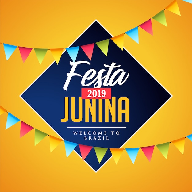 Free Vector festa junina decorative 