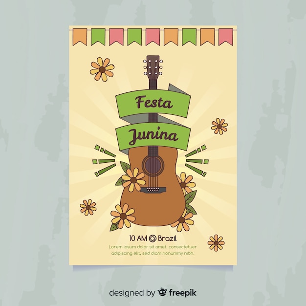 Free Vector festa junina