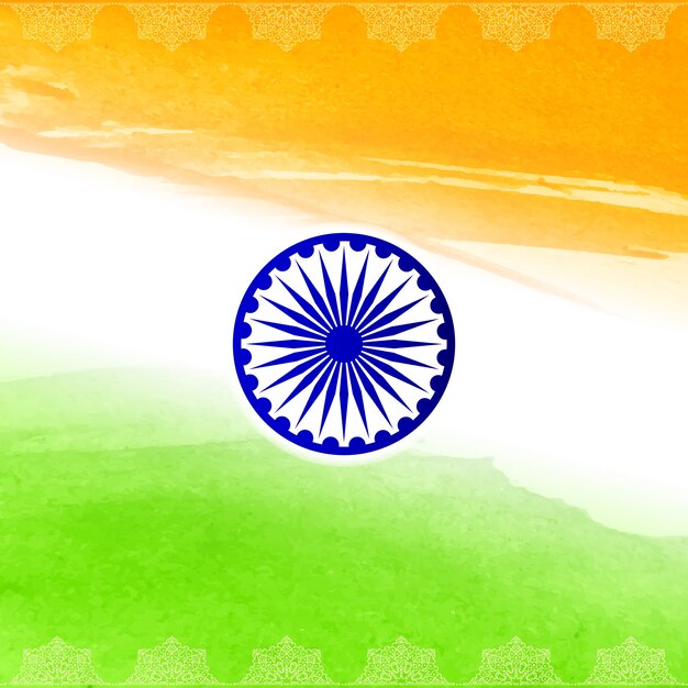 Festive indian independence day design