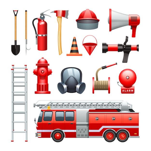 Firefighter tools equipment 