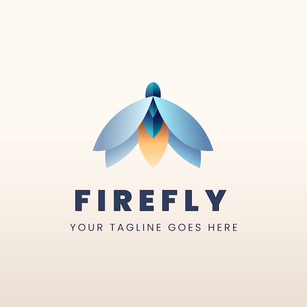 Firefly branding logo template