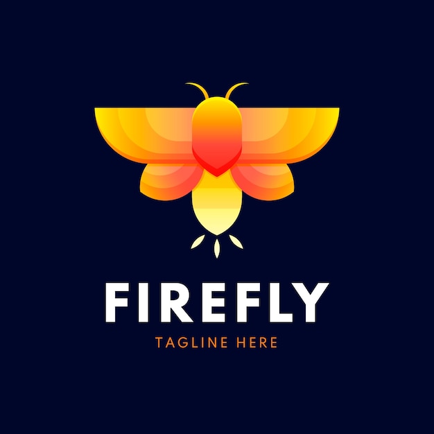 Firefly branding logo template