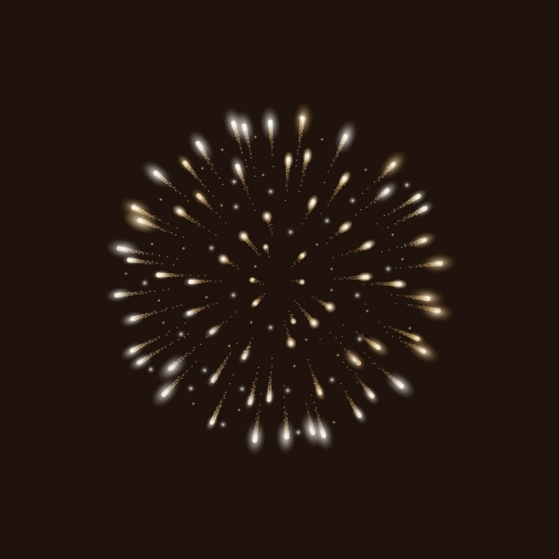 Free Vector fireworks background design