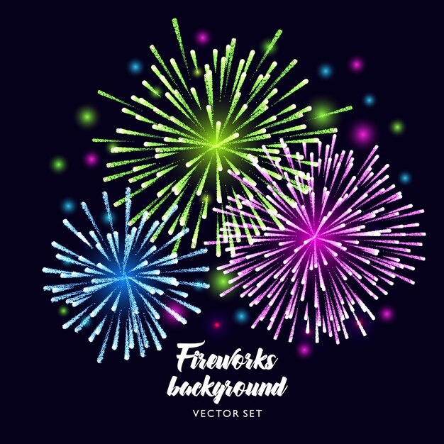 Fireworks background