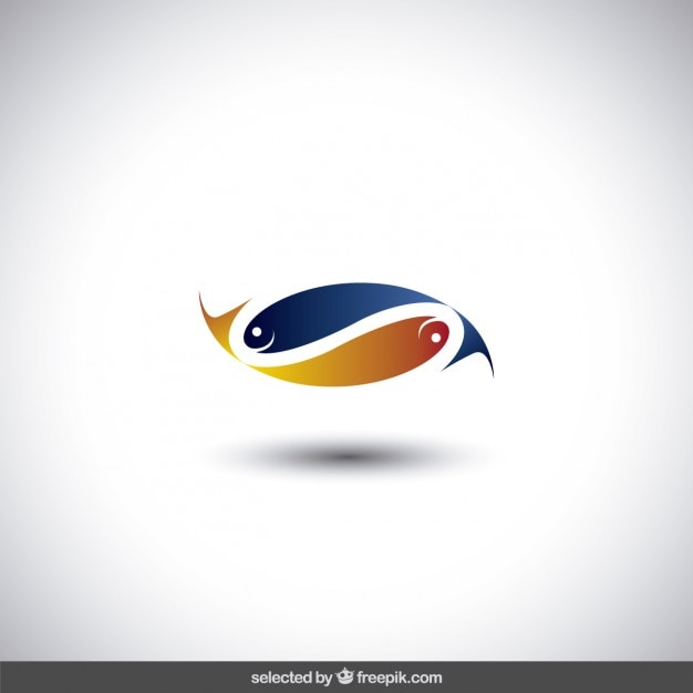 Free Vector fishes logo