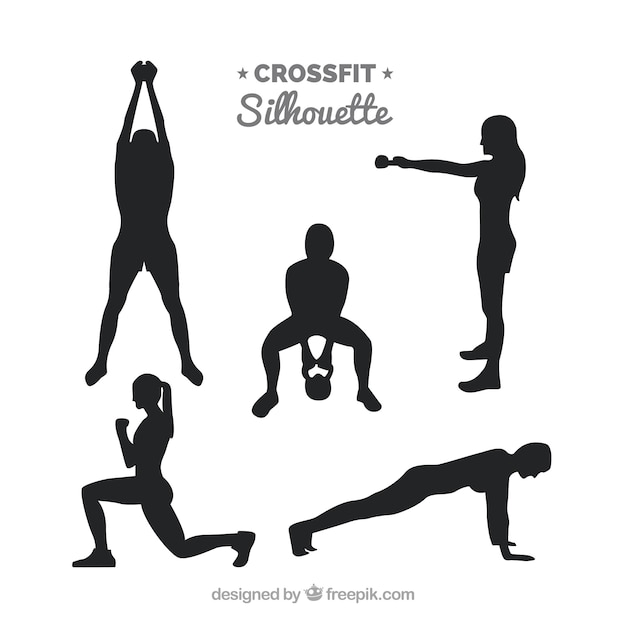 Fitness silhouettes collection