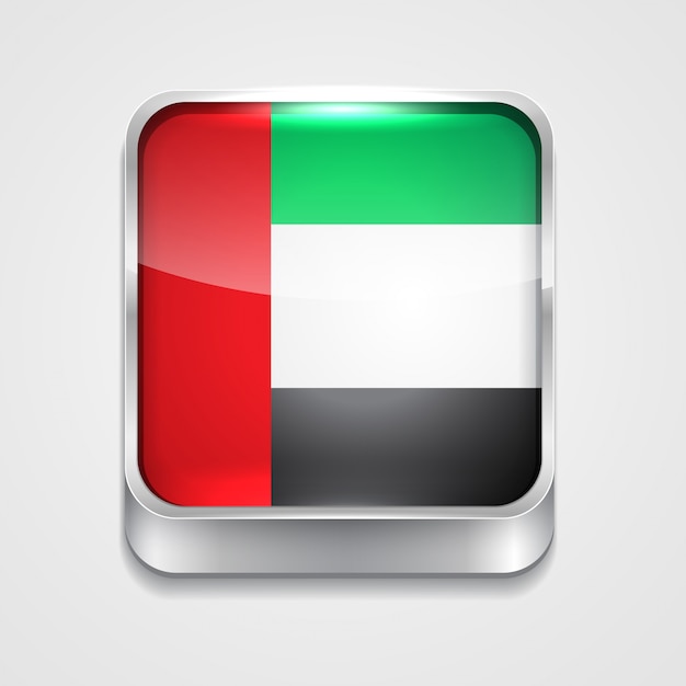 Flag icon of united arab emirates