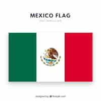 Free vector flag of mexico