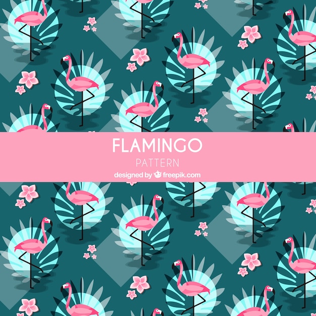 Free Vector flamenco summer pattern