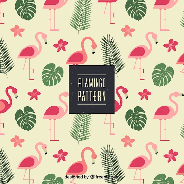 Free Vector flamenco summer pattern