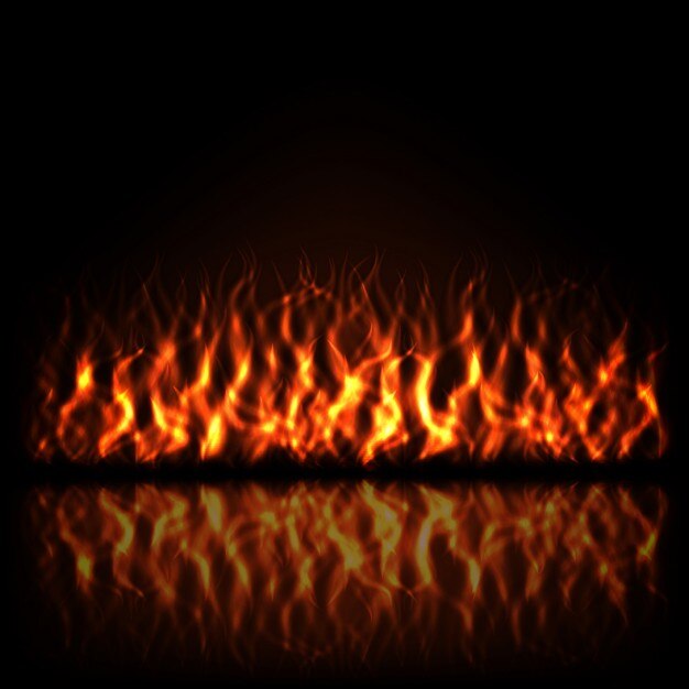 Flames background