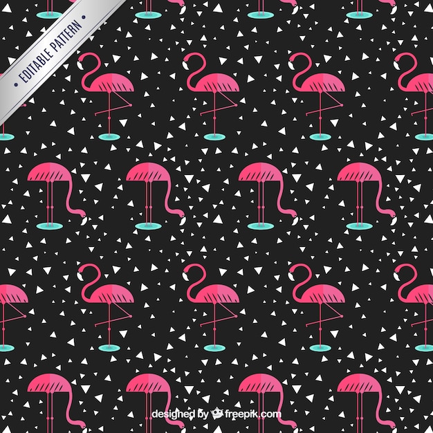 Flamingo pattern