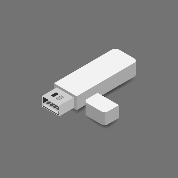 Free Vector flash drive 