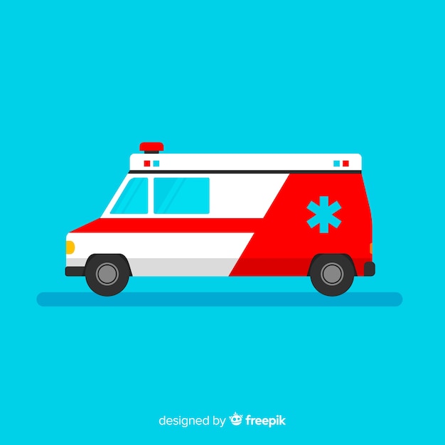 Flat ambulance