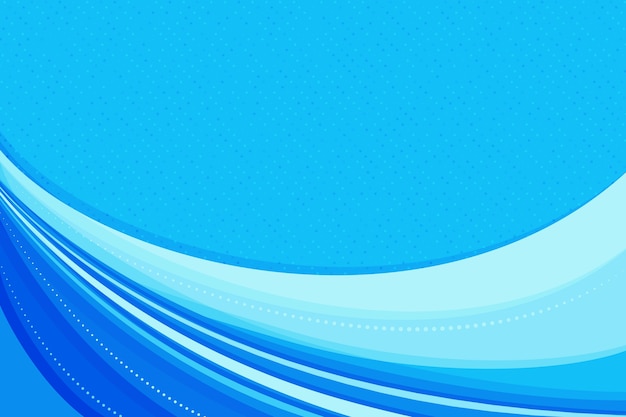 Flat blue abstract background