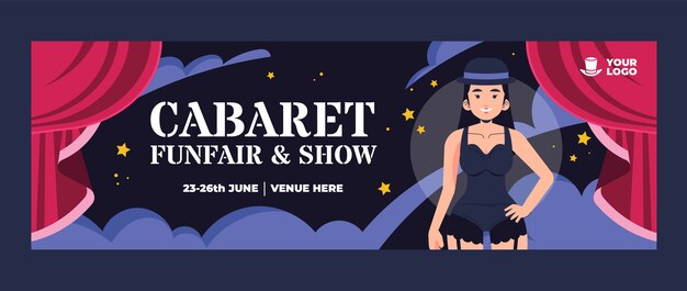 Flat cabaret twitter header