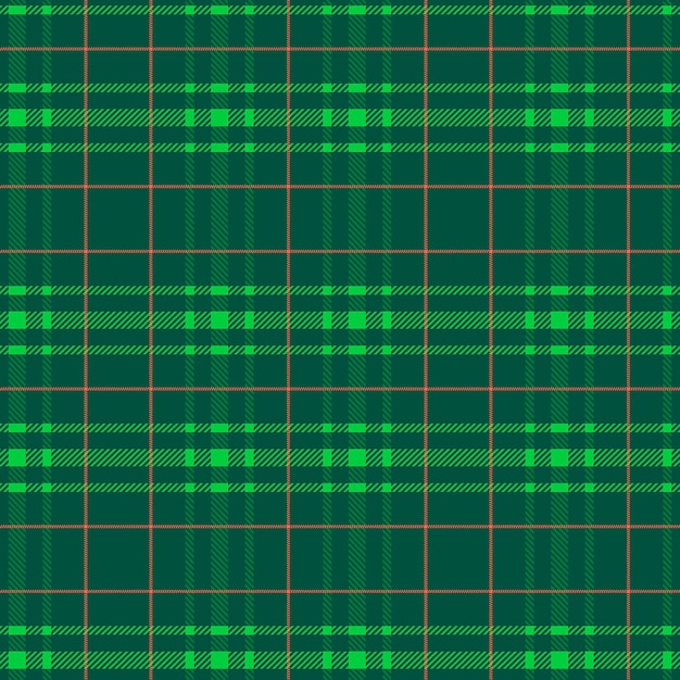 Flat christmas plaid pattern design