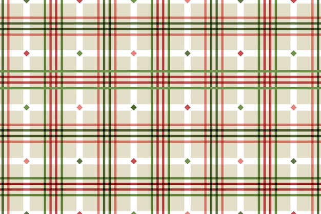 Flat christmas plaid pattern design