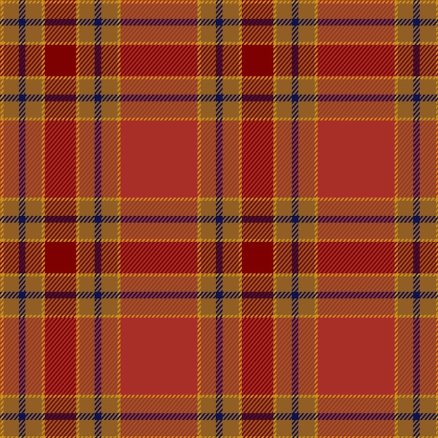 Flat christmas plaid pattern design