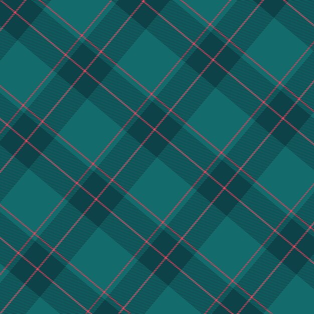 Flat christmas plaid pattern design