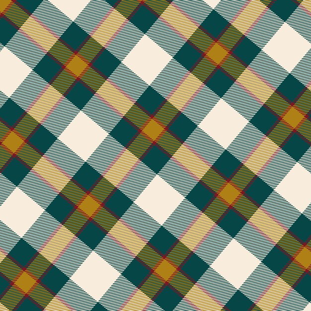 Flat christmas plaid pattern design