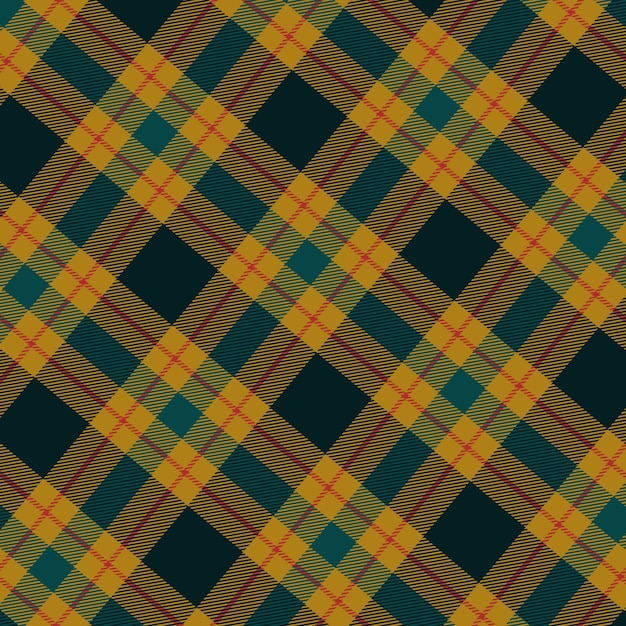 Flat christmas plaid pattern design