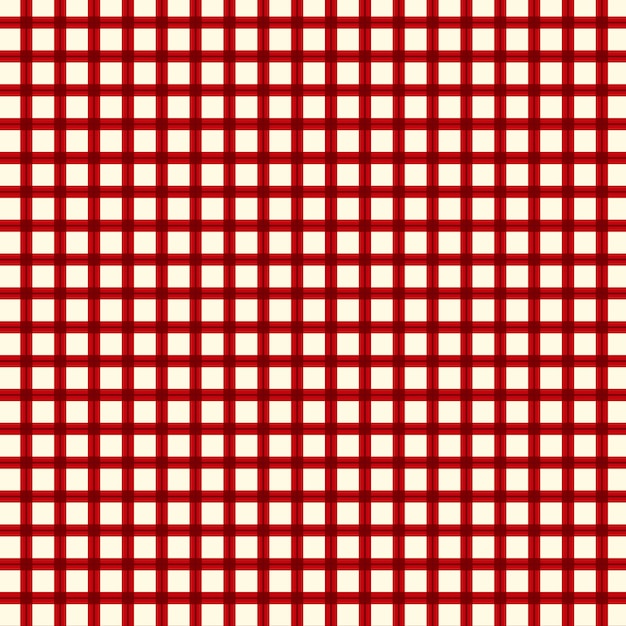 Flat christmas plaid pattern design